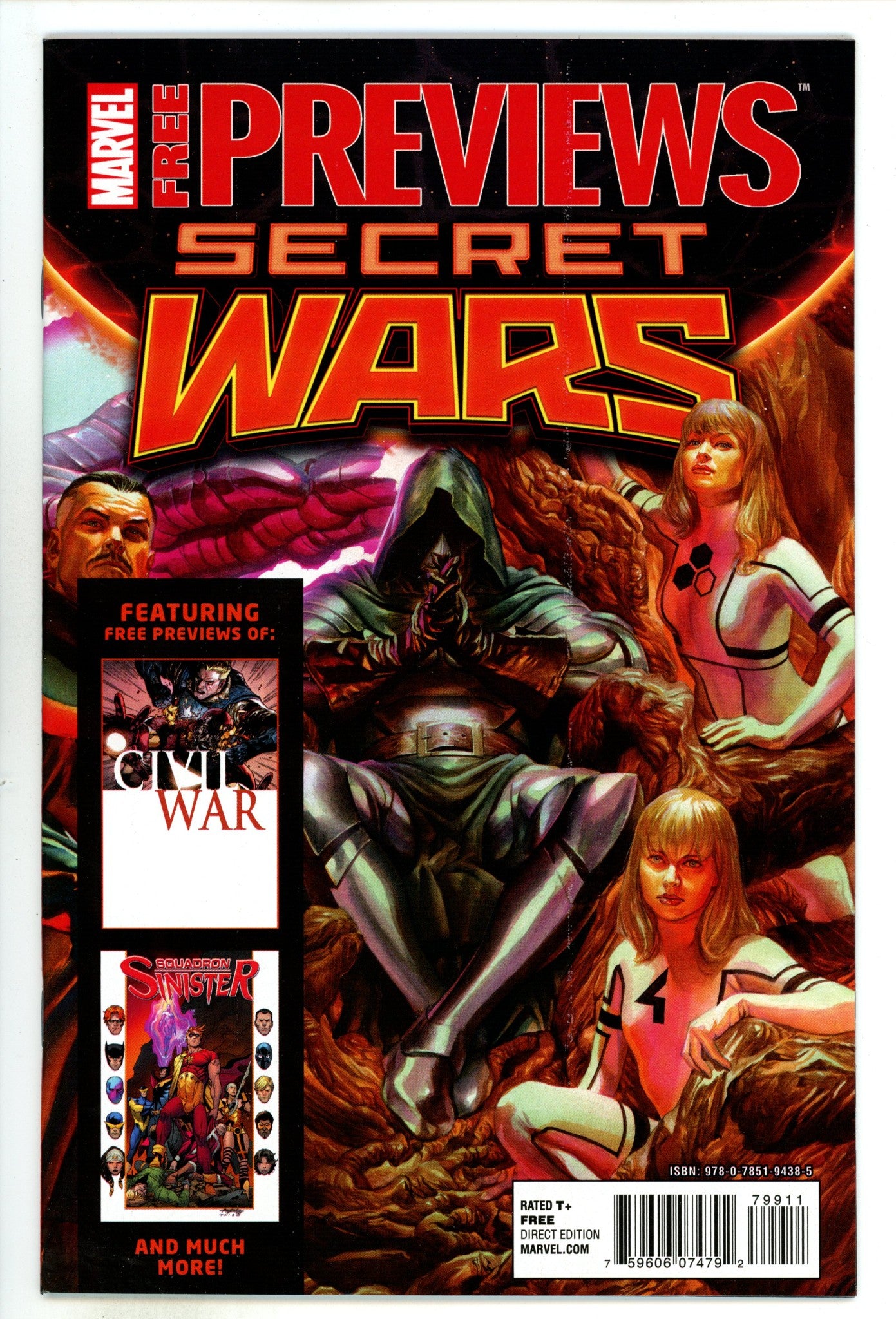 Marvel Free Previews Secret Wars 2 High Grade (2015) 