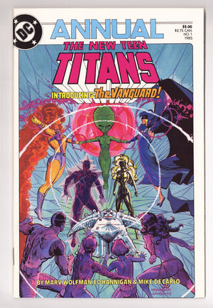 The New Teen Titans Annual Vol 2 1 High Grade (1985)