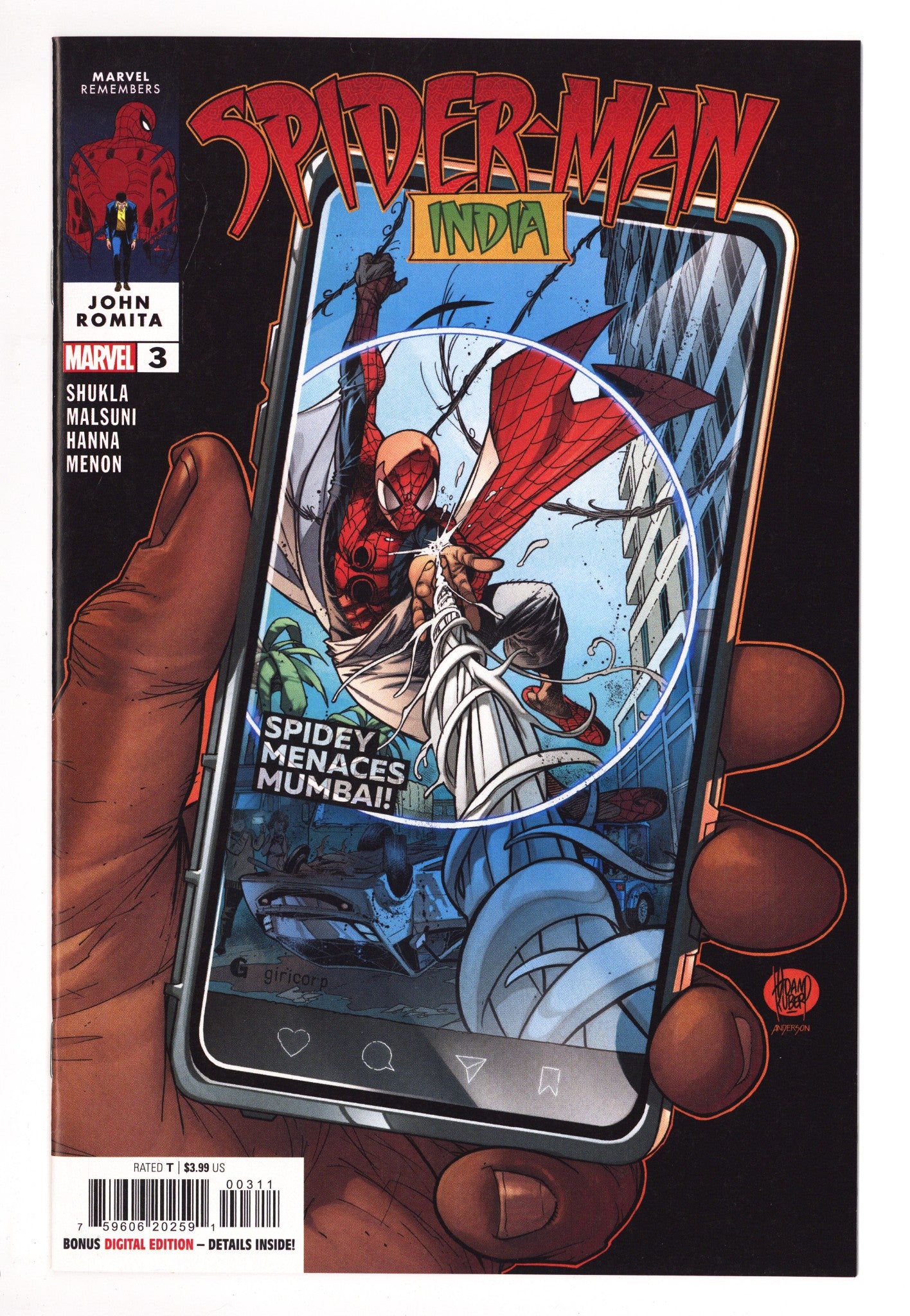 Spider-Man: India Vol 2 3 High Grade (2023) 