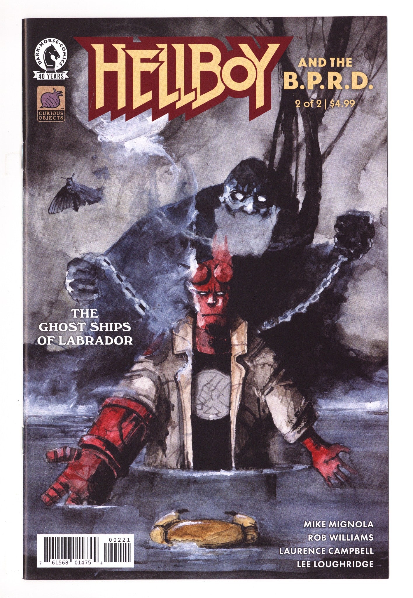 Hellboy And The B.P.R.D.: The Ghost Ships Of Labrador 2 Serra Variant (2025)
