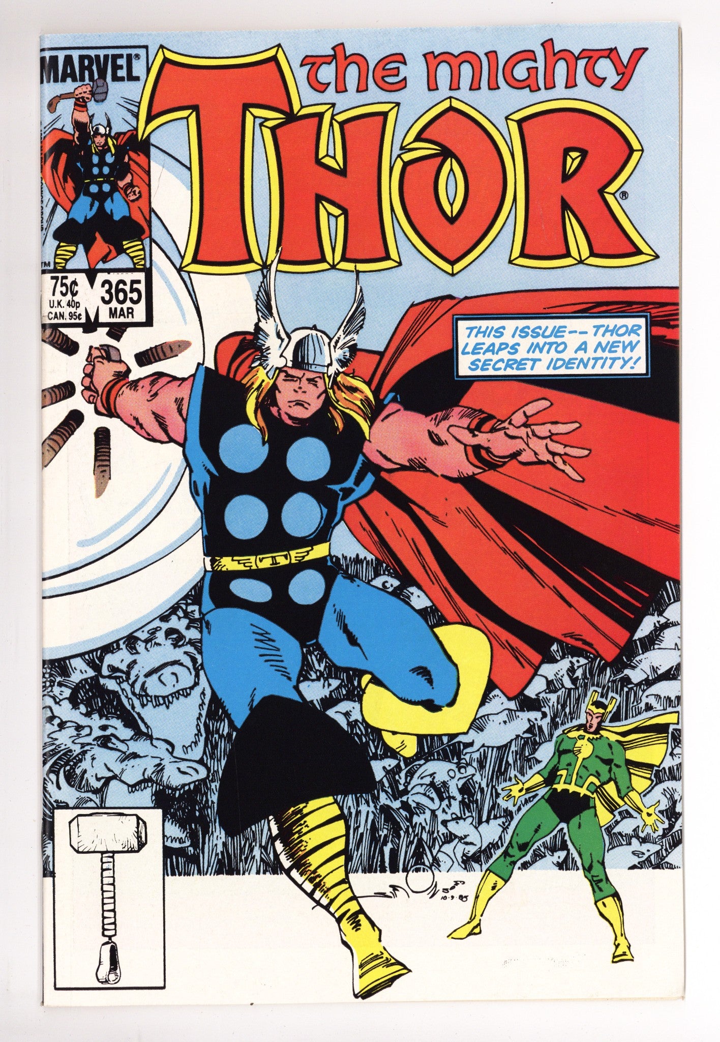 Thor Vol 1 365 NM- (9.2) (1986) 