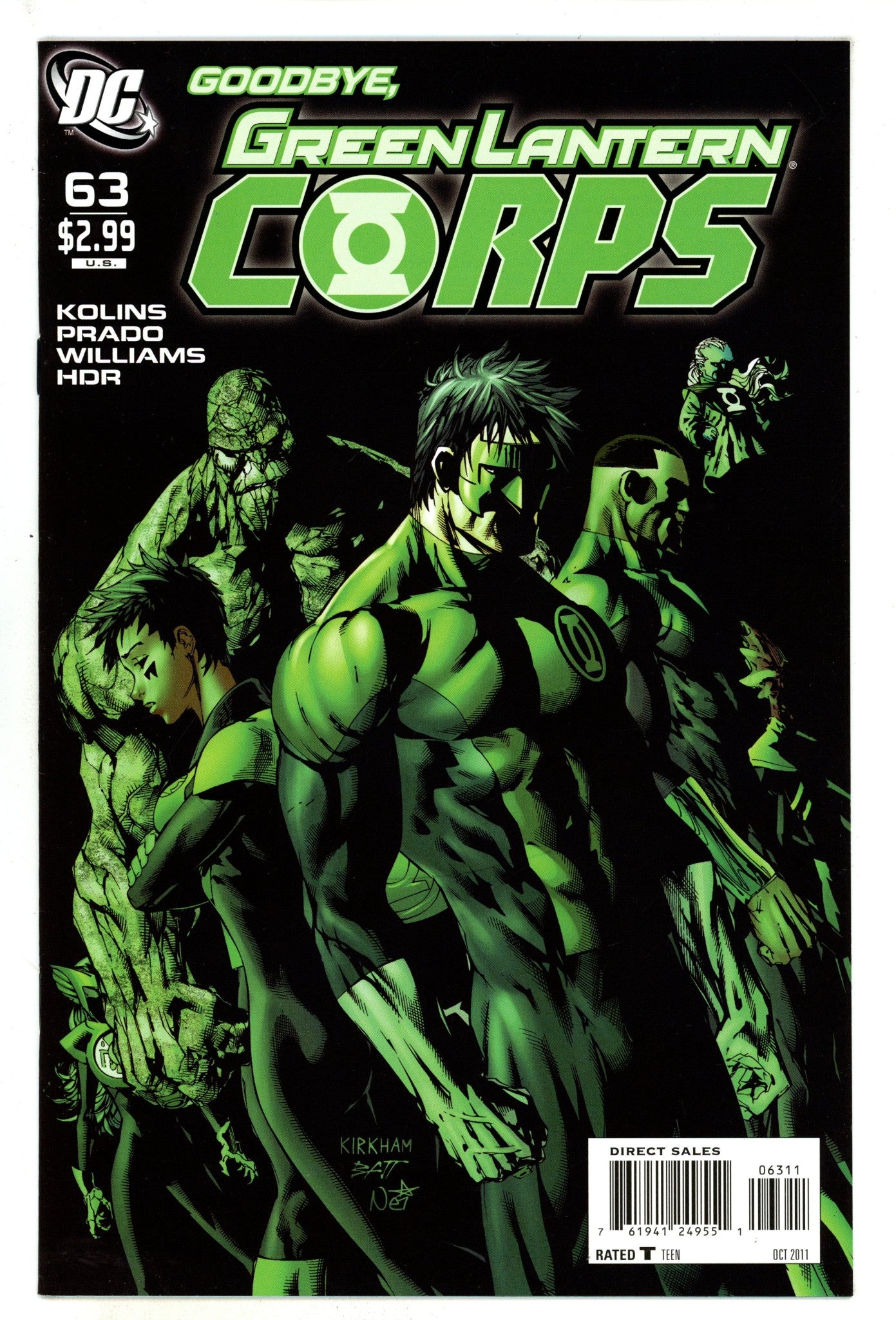 Green Lantern Corps Vol 1 63 High Grade (2011) 