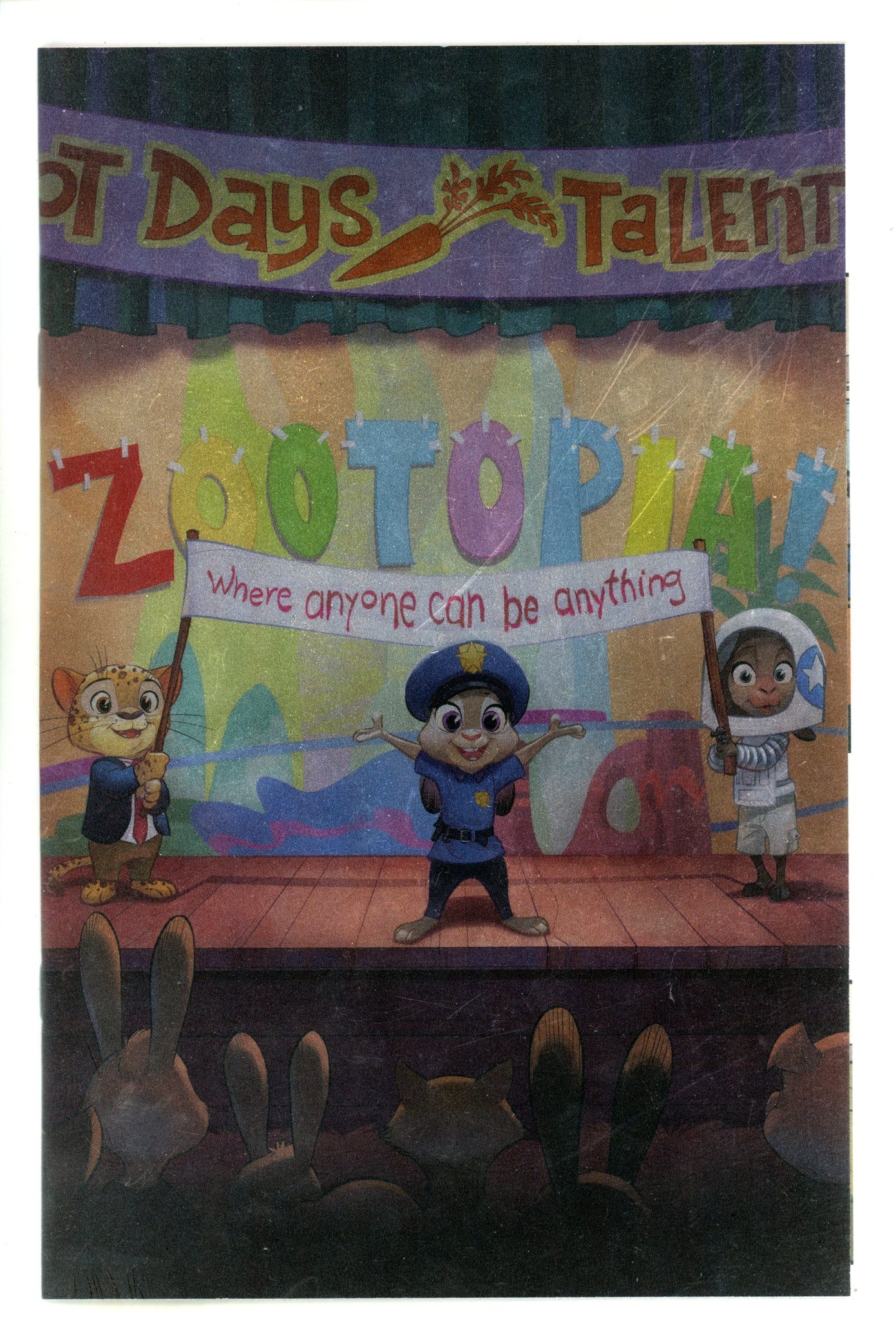 Zootopia 1 Foil Virgin Incentive Variant NM+ (2025)