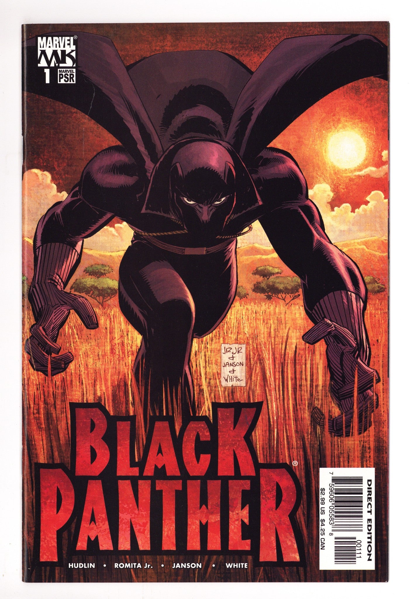 Black Panther Vol 4 1 High Grade (2005) 