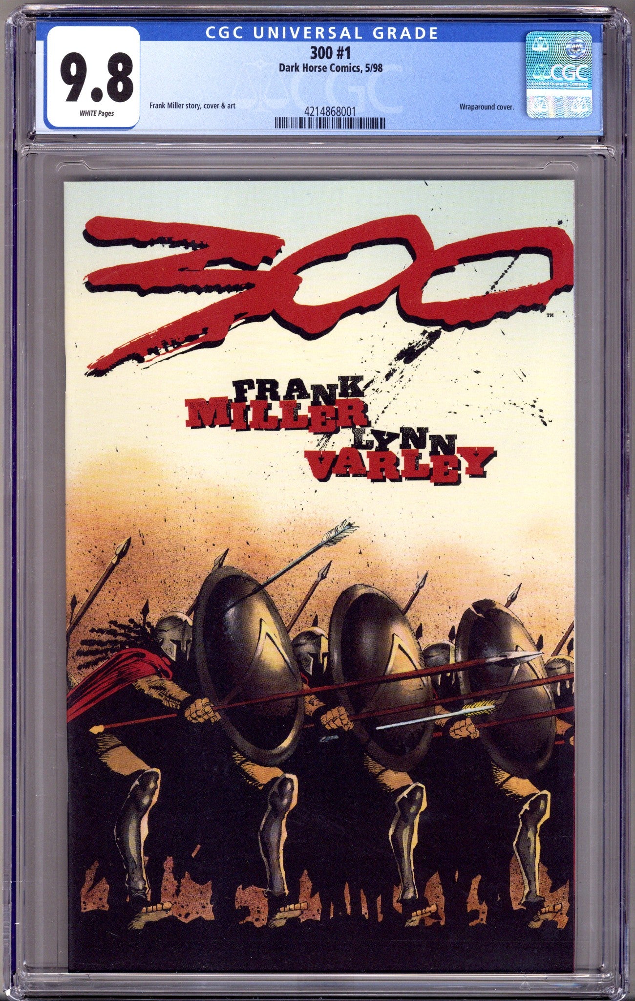 300   1 CGC 9.8 (NM/M)   (1998)        