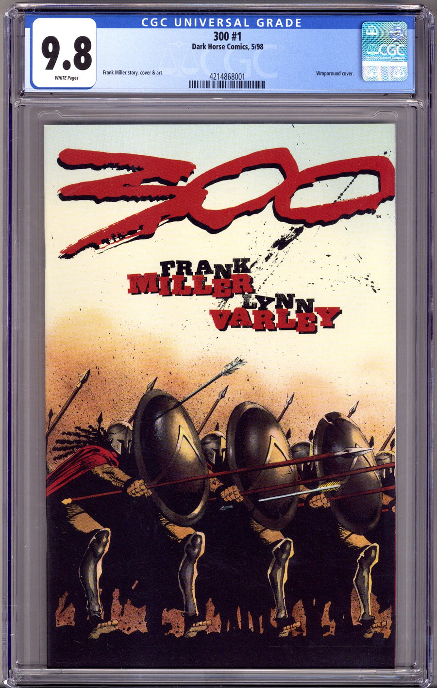300   1 CGC 9.8 (NM/M)   (1998)        
