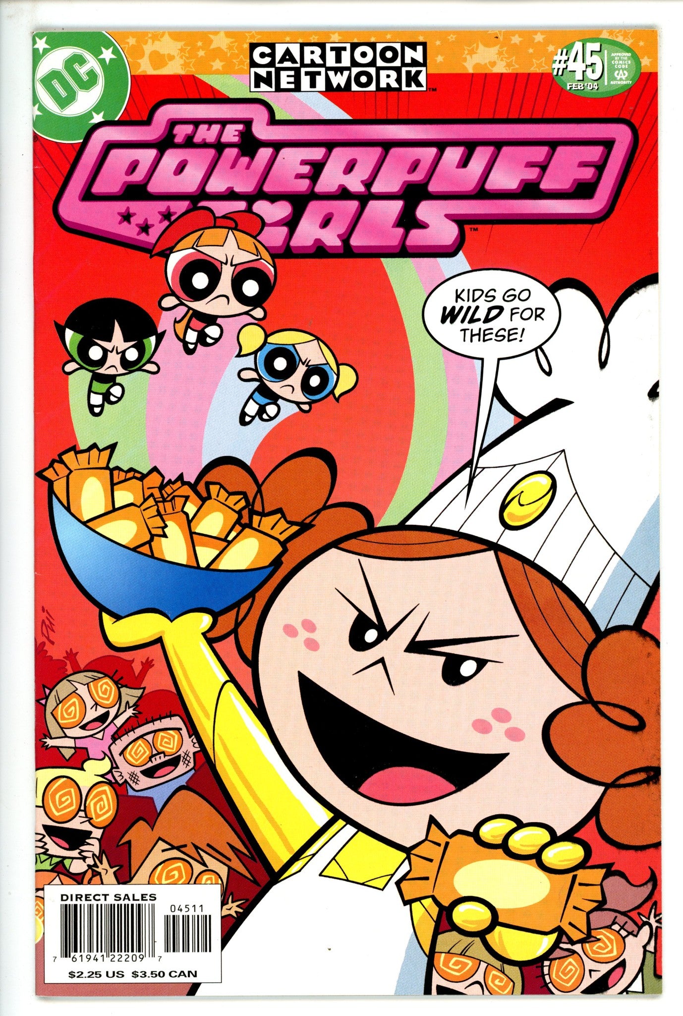The Powerpuff Girls 45 VF/NM (2004)
