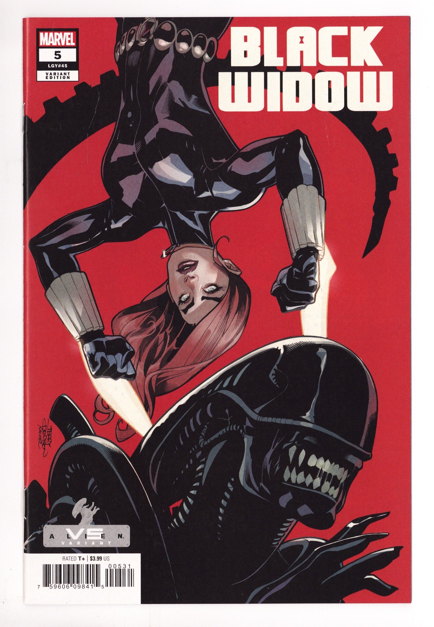 Black Widow Vol 9 5 (45) High Grade (2021) Dodson Variant 