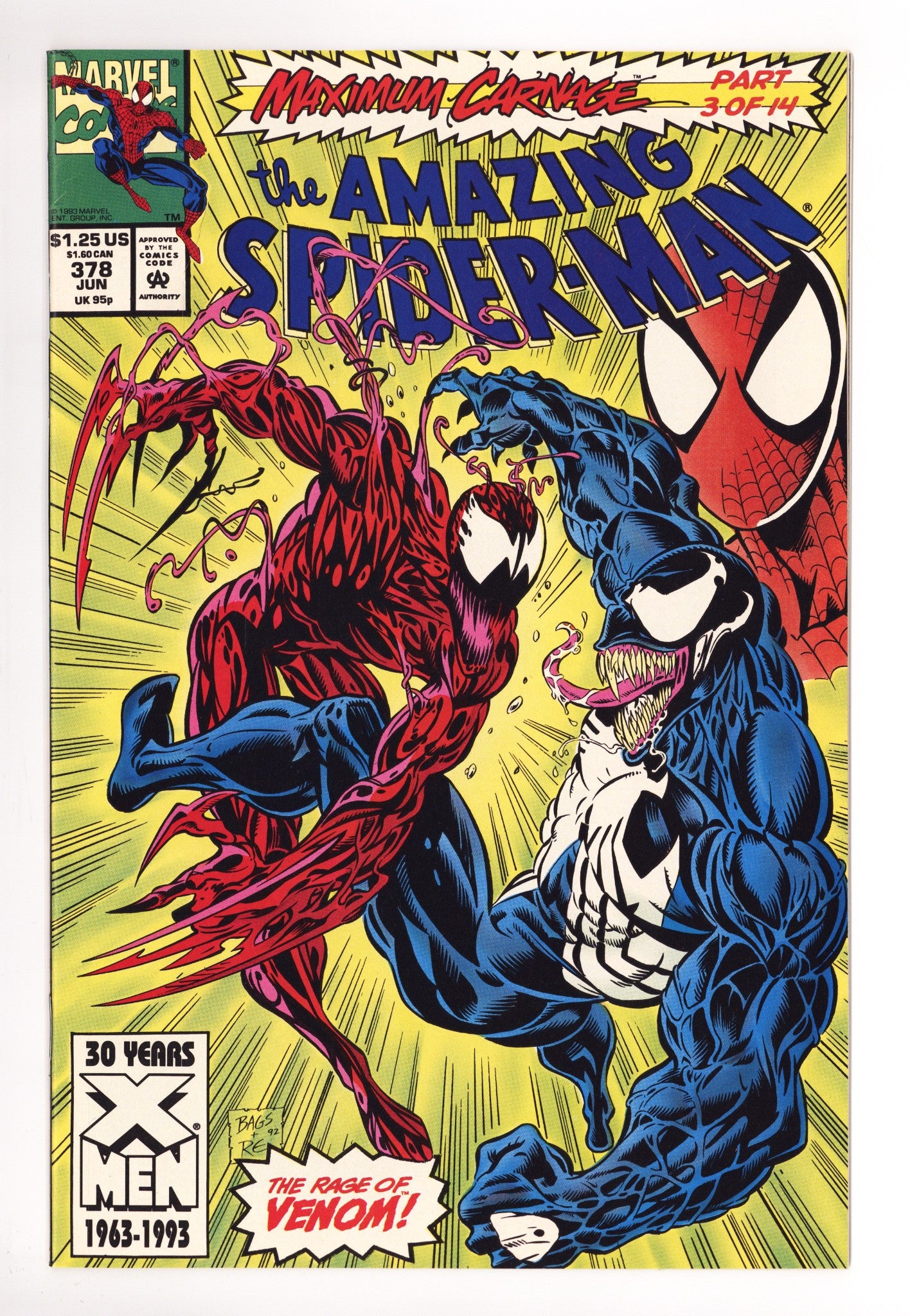The Amazing Spider-Man Vol 1 378 VF (8.0) (1993) 