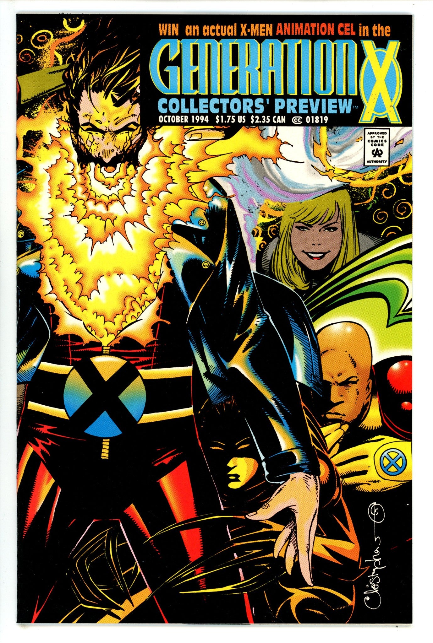 Generation X Collectors' Preview 1 NM (1994)