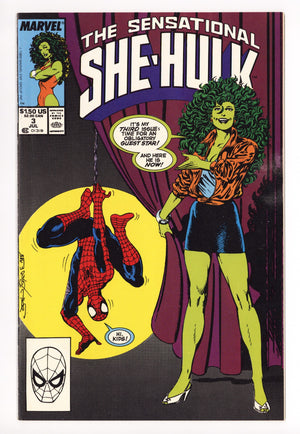 The Sensational She-Hulk 3 Mid Grade (1989) 