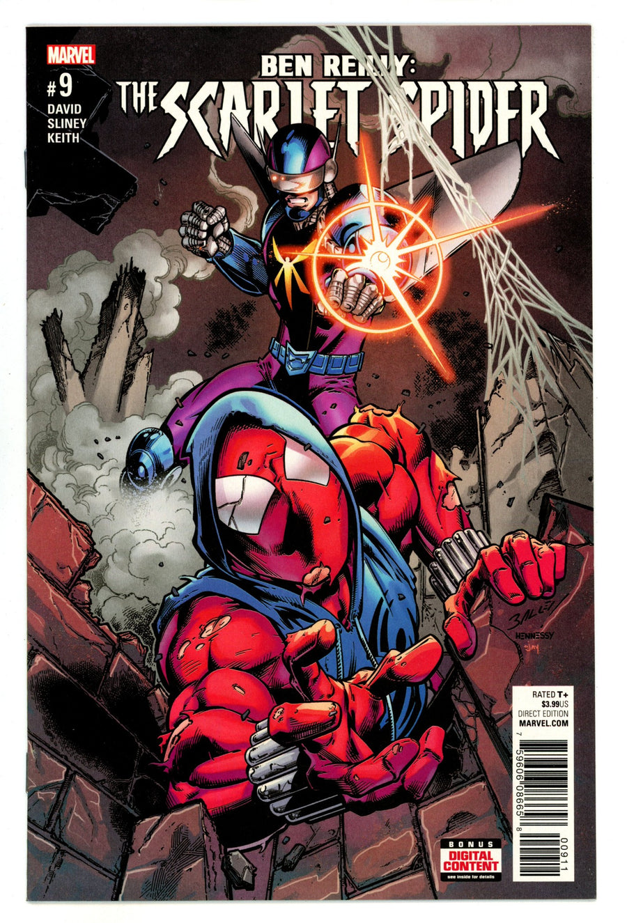 Ben Reilly: Scarlet Spider 9 High Grade (2017) 