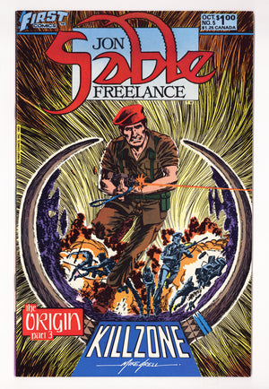 Jon Sable, Freelance 5 High Grade (1983)
