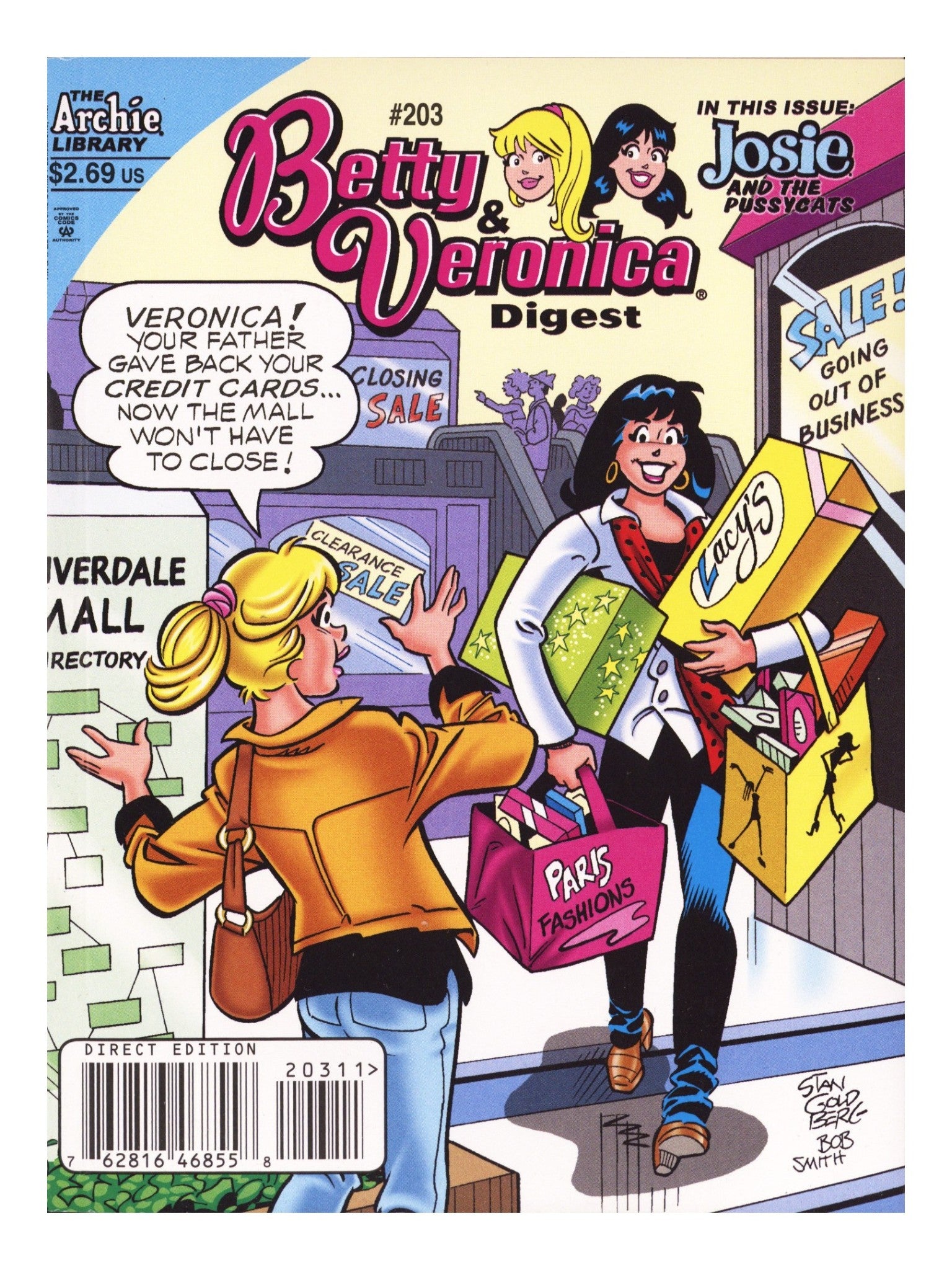 Betty and Veronica Comics Digest Magazine 203 High Grade (2010) 