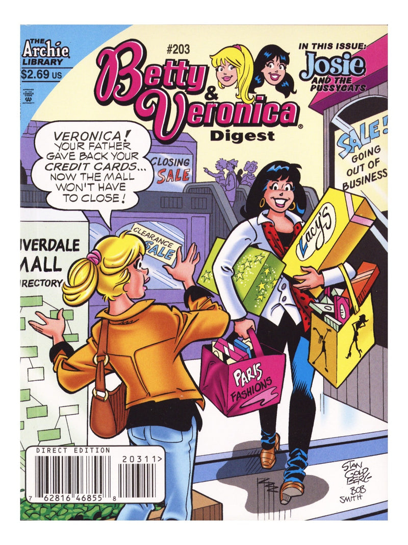 Betty and Veronica Comics Digest Magazine 203 High Grade (2010) 