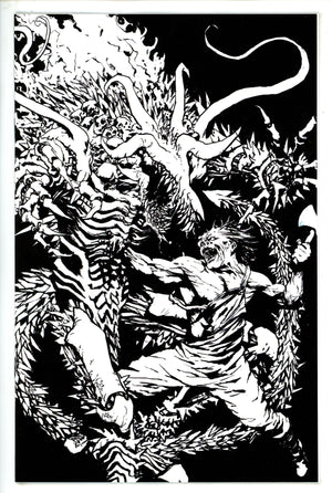 Victor Crowley Hatchet Halloween Tales V 1 Martinez B&W Variant (2023)