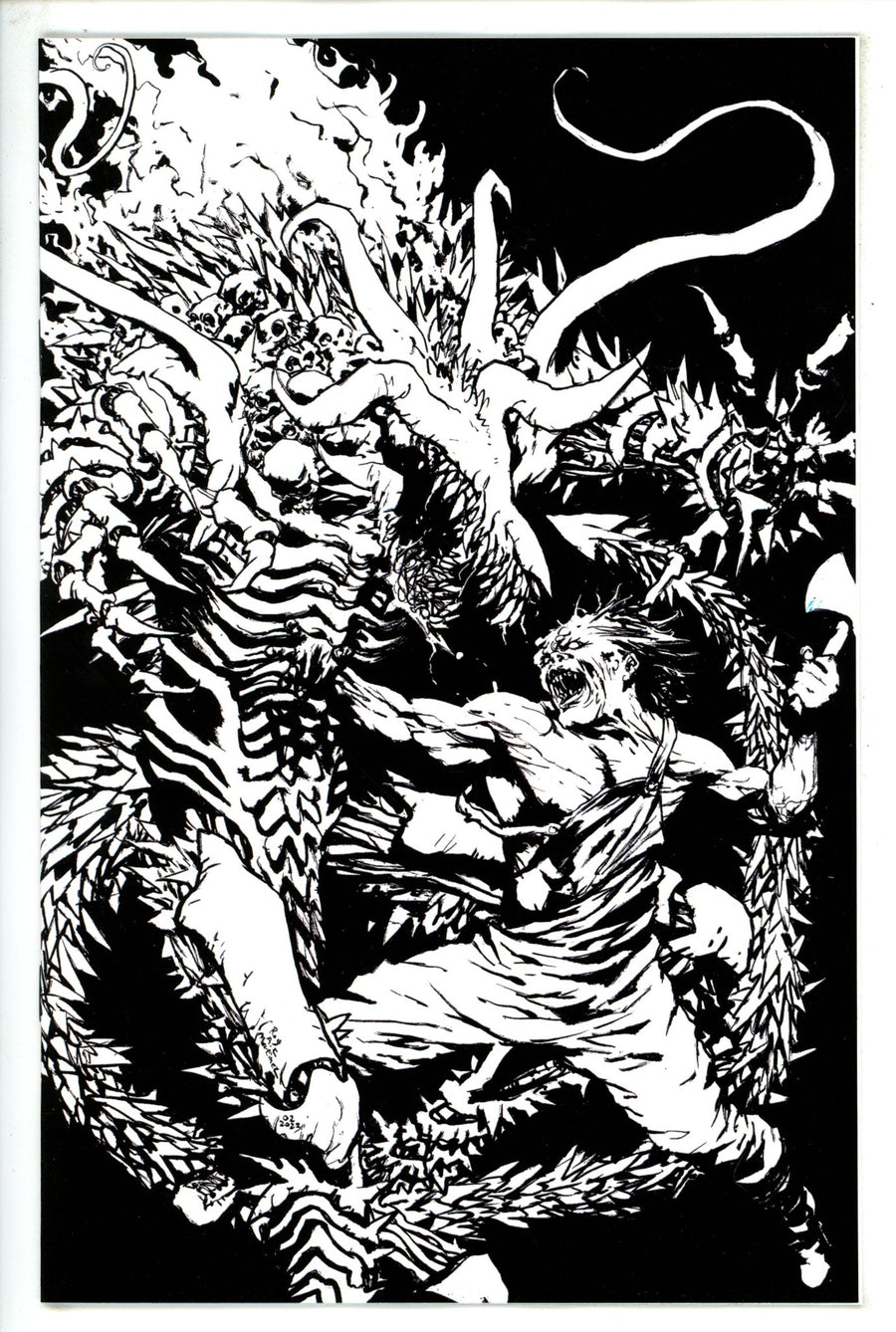 Victor Crowley Hatchet Halloween Tales V 1 Martinez B&W Variant (2023)