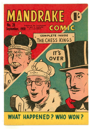 Mandrake Comic 28 FN (6.0) (1959)
