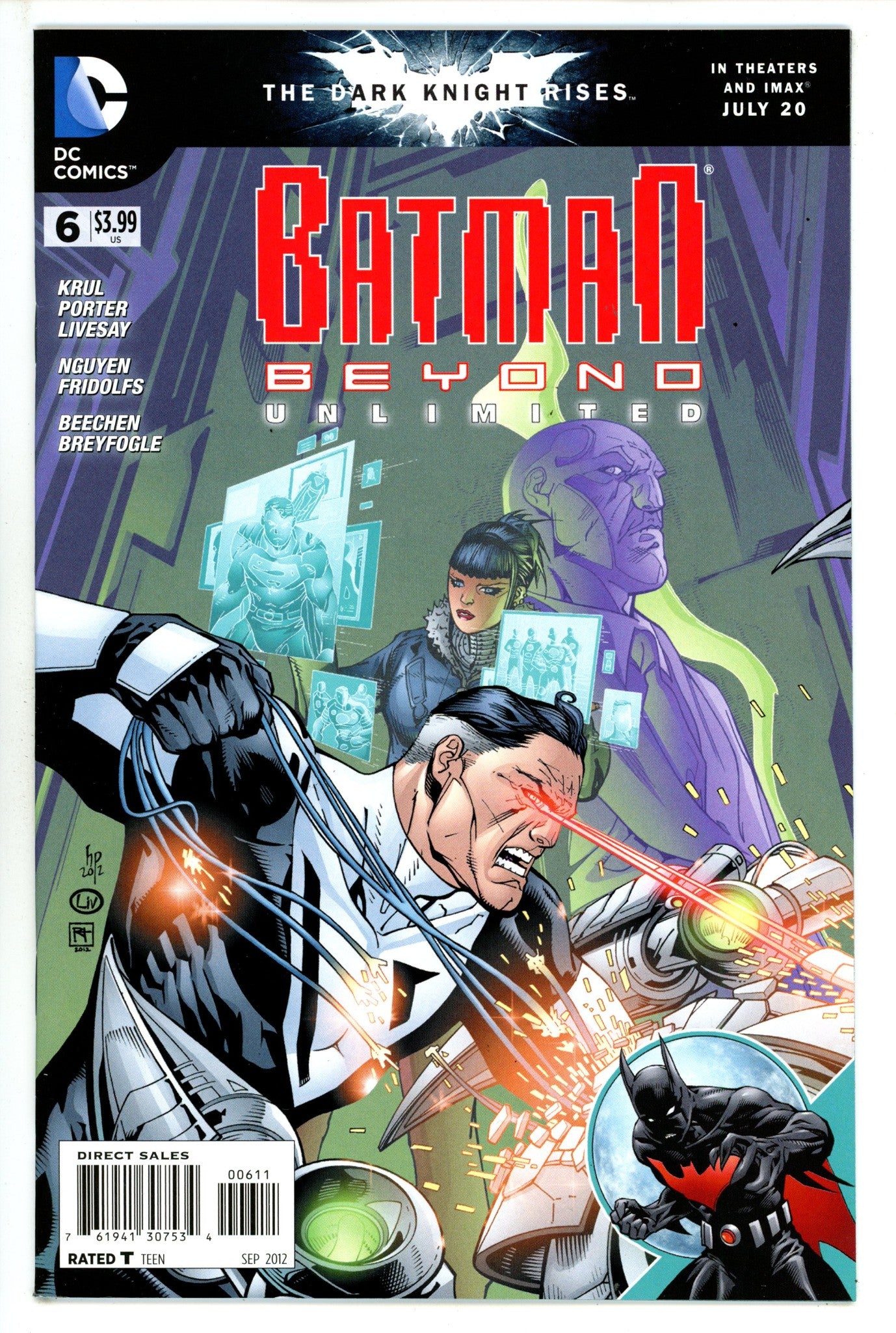 Batman Beyond Unlimited 6 High Grade (2012) 