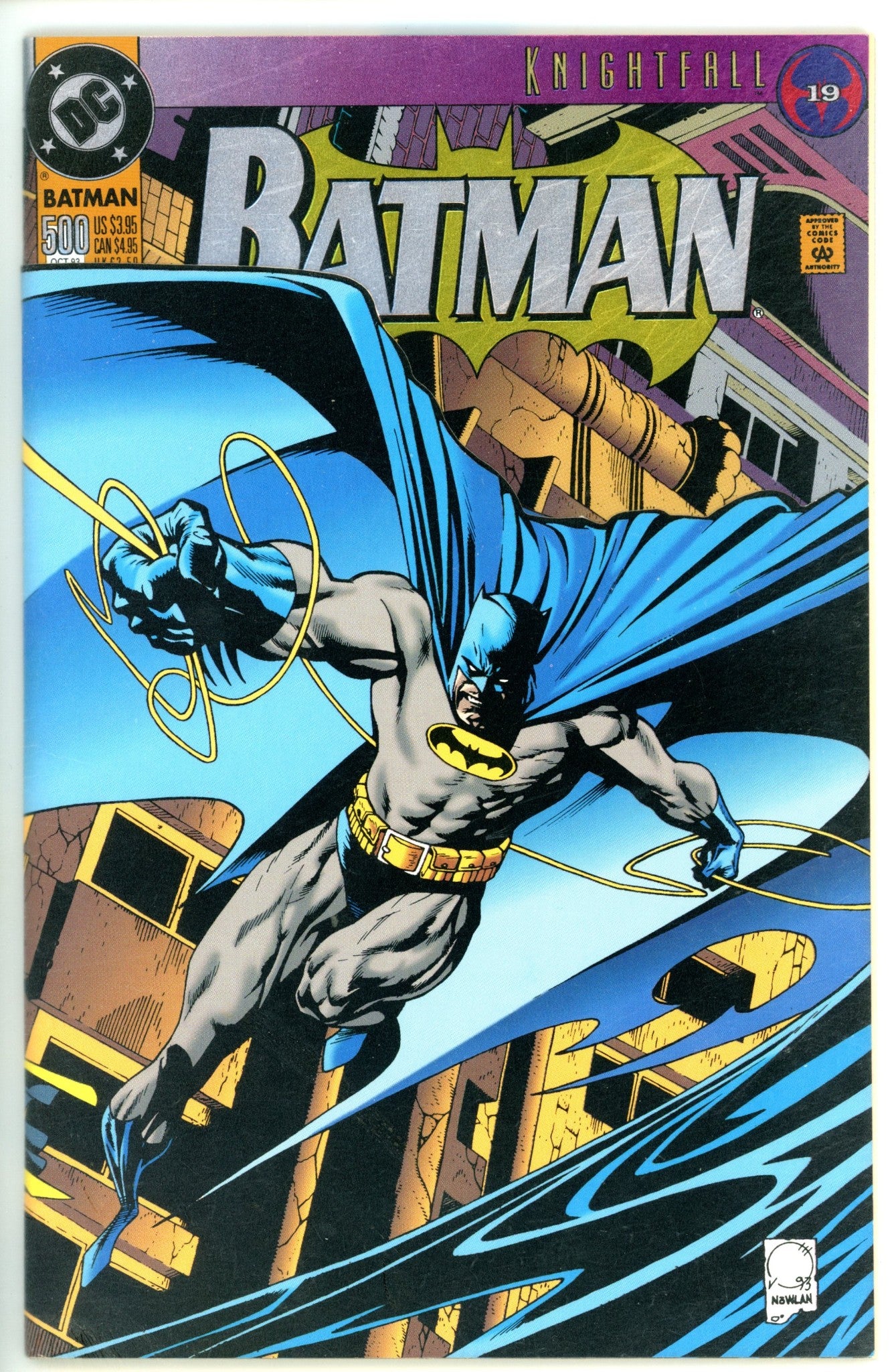 Batman Vol 1 500 High Grade (1993) Foil Variant 