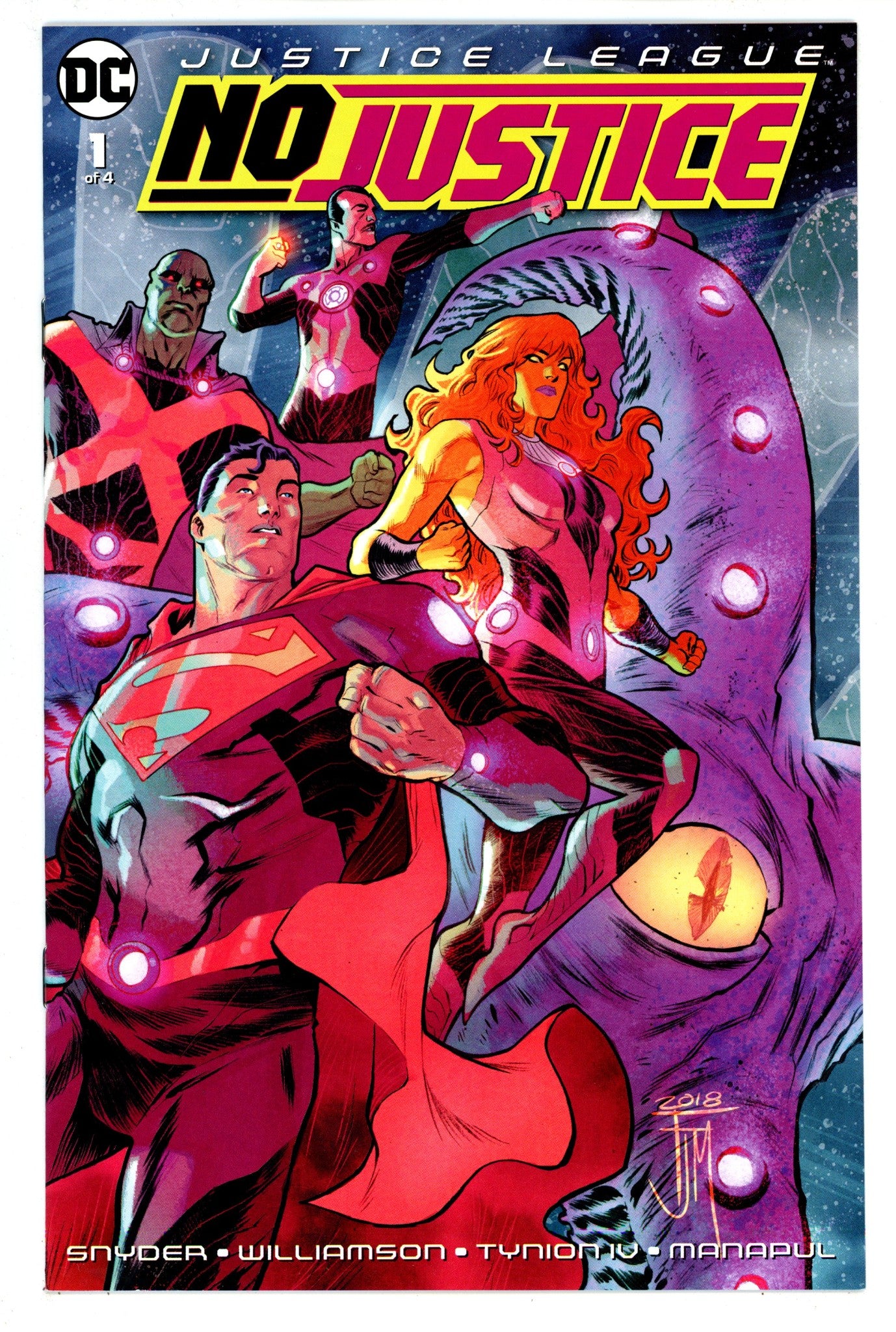 Justice League: No Justice 1 High Grade (2018) 