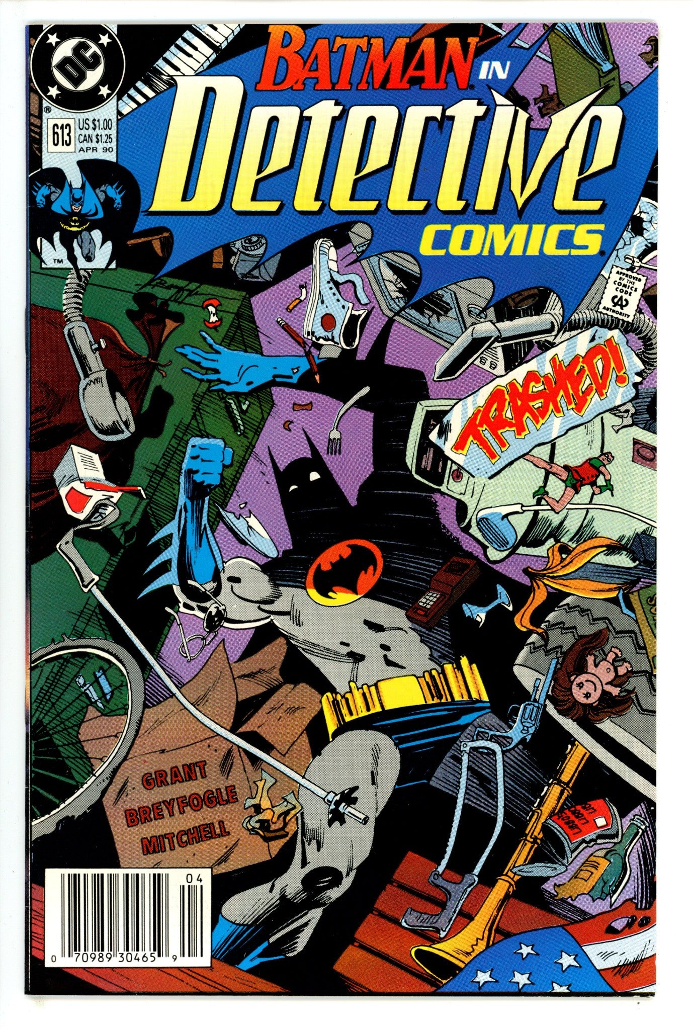 Detective Comics Vol 1 613 Newsstand (1990)