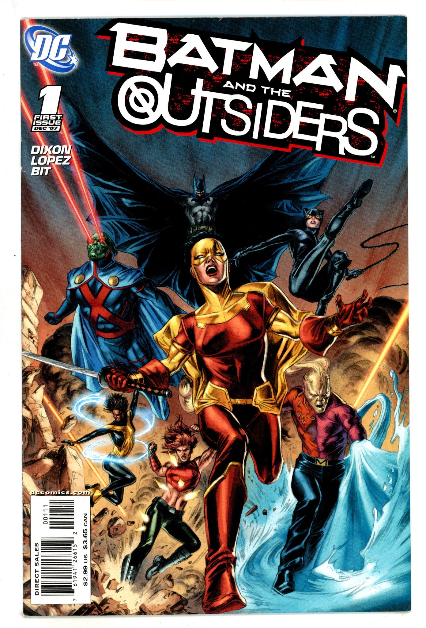 Batman and the Outsiders Vol 2 1 High Grade (2007) 