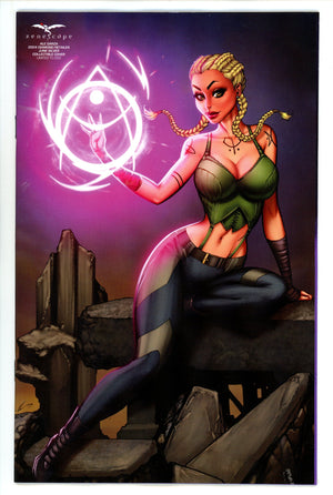Fairy Tale Team-Up Robyn Hood & Van Helsing 1 Garza /250 Variant NM- (2024)
