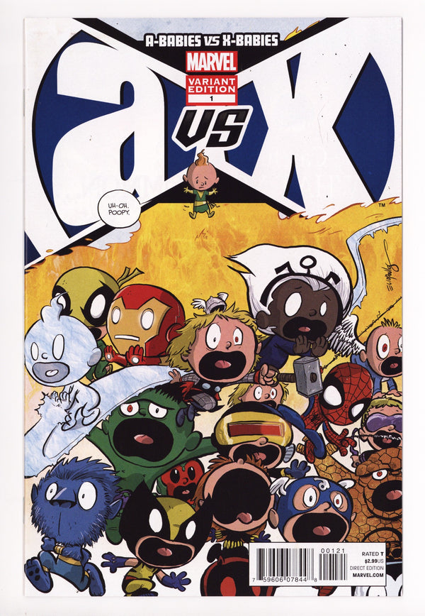 A-Babies vs. X-Babies 1 NM- (9.2) (2012) Eliopoulos Variant