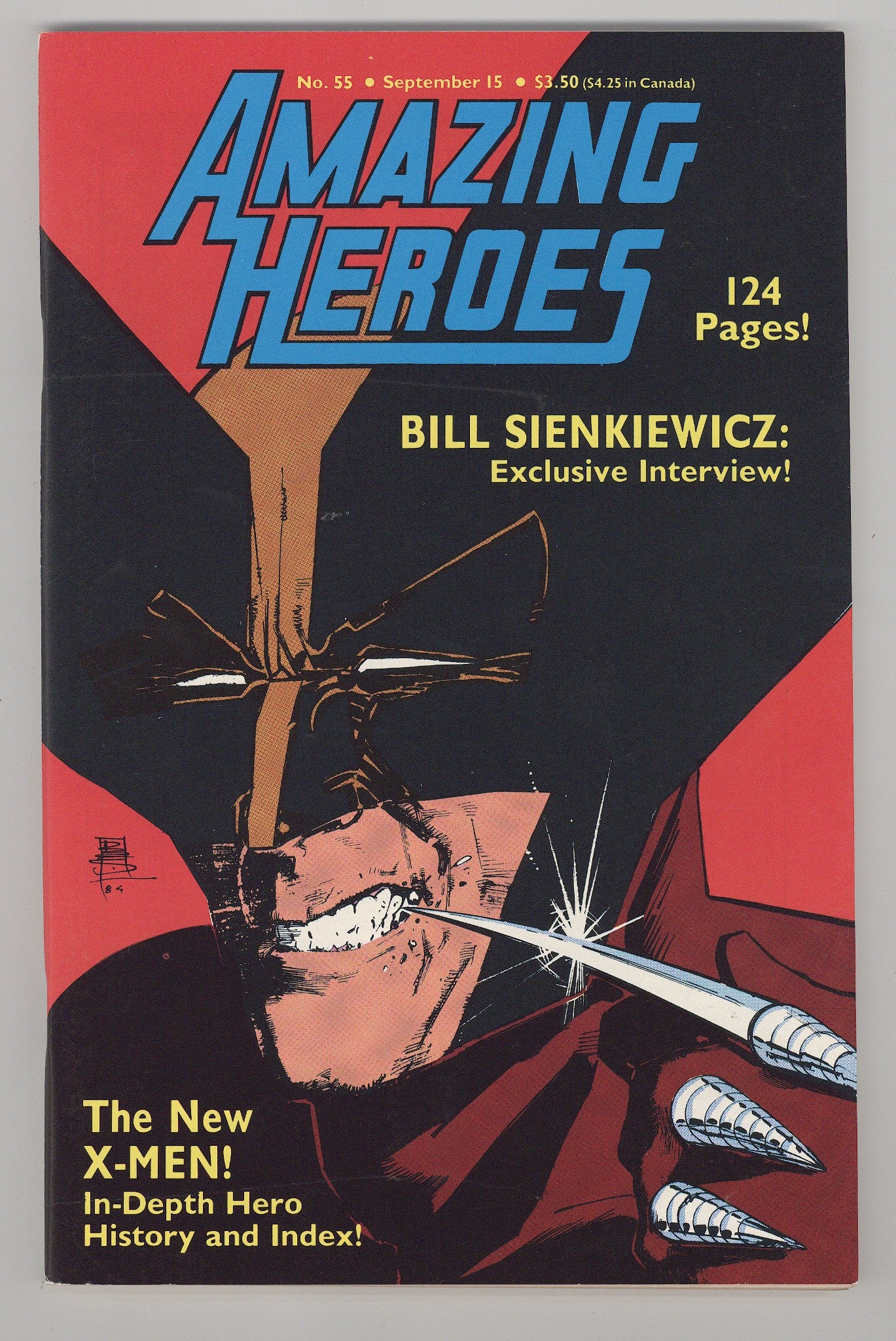 Amazing Heroes 55 VF- (7.5) (1984) 