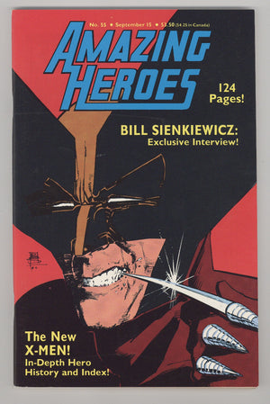 Amazing Heroes 55 VF- (7.5) (1984) 