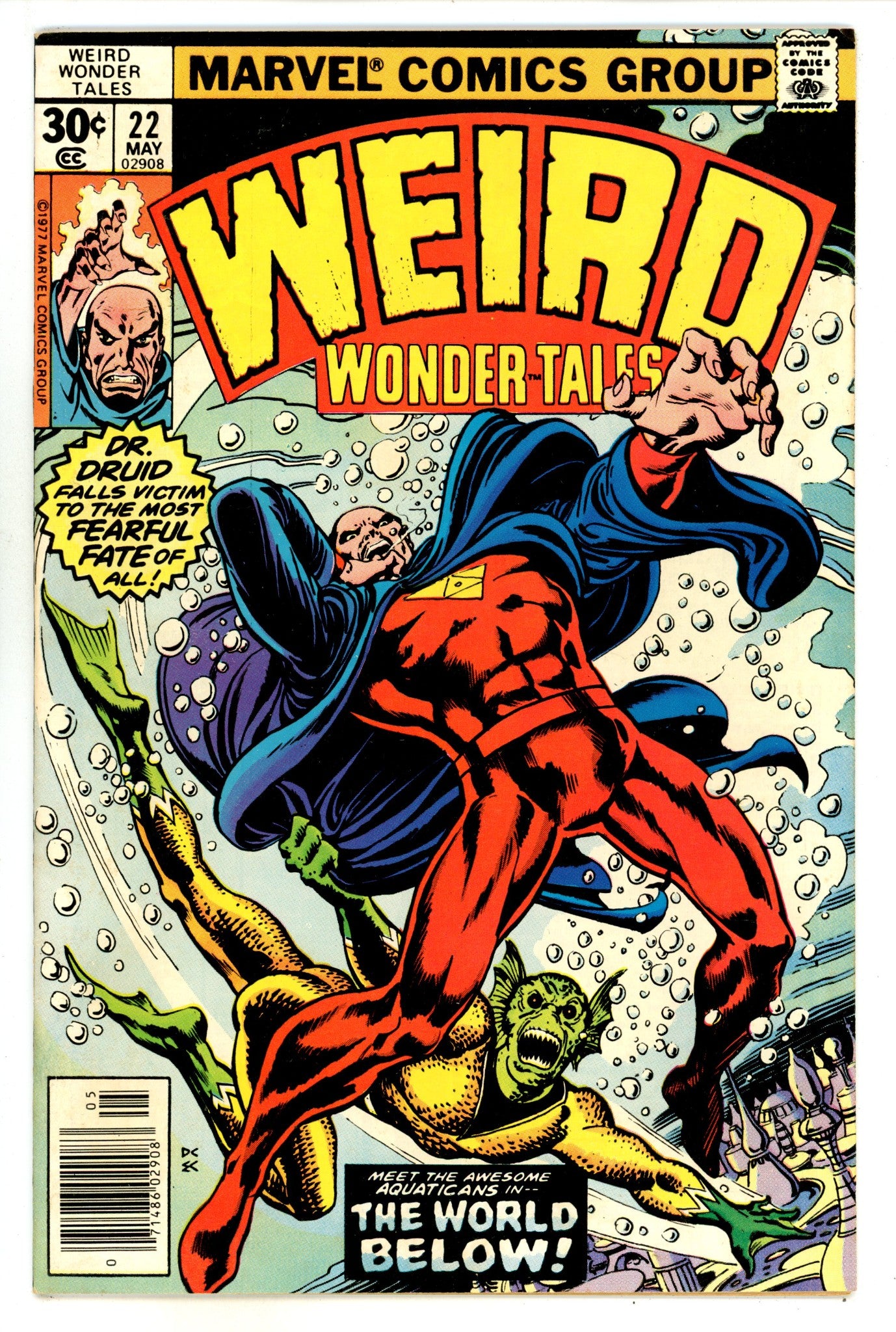 Weird Wonder Tales 22 VF (8.0) (1977) 