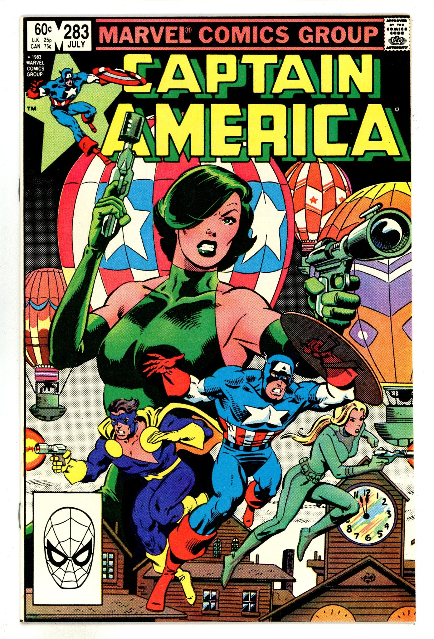 Captain America Vol 1 283 High Grade (1983) 