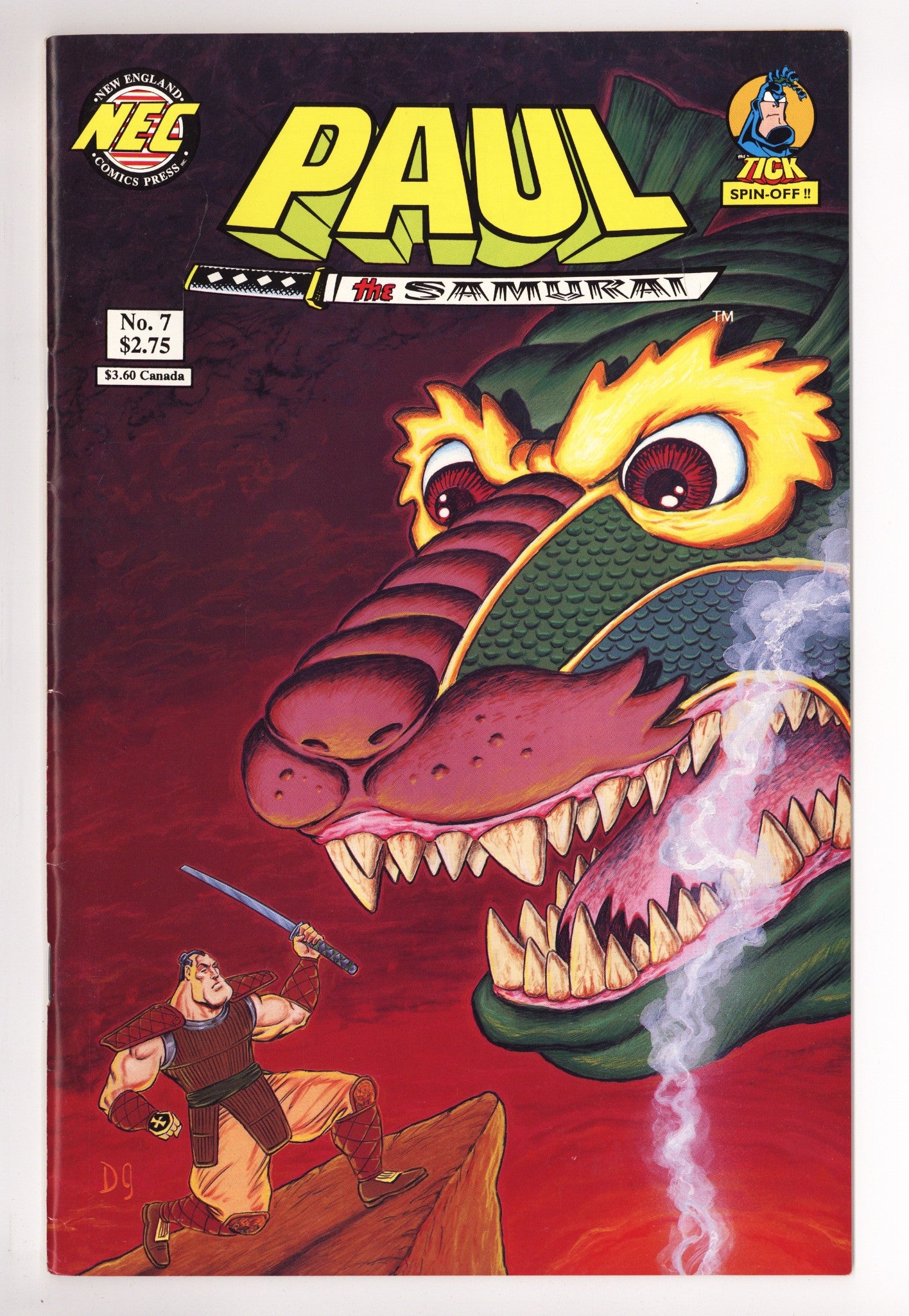 Paul the Samurai Vol 2 7 Mid Grade (1993) 