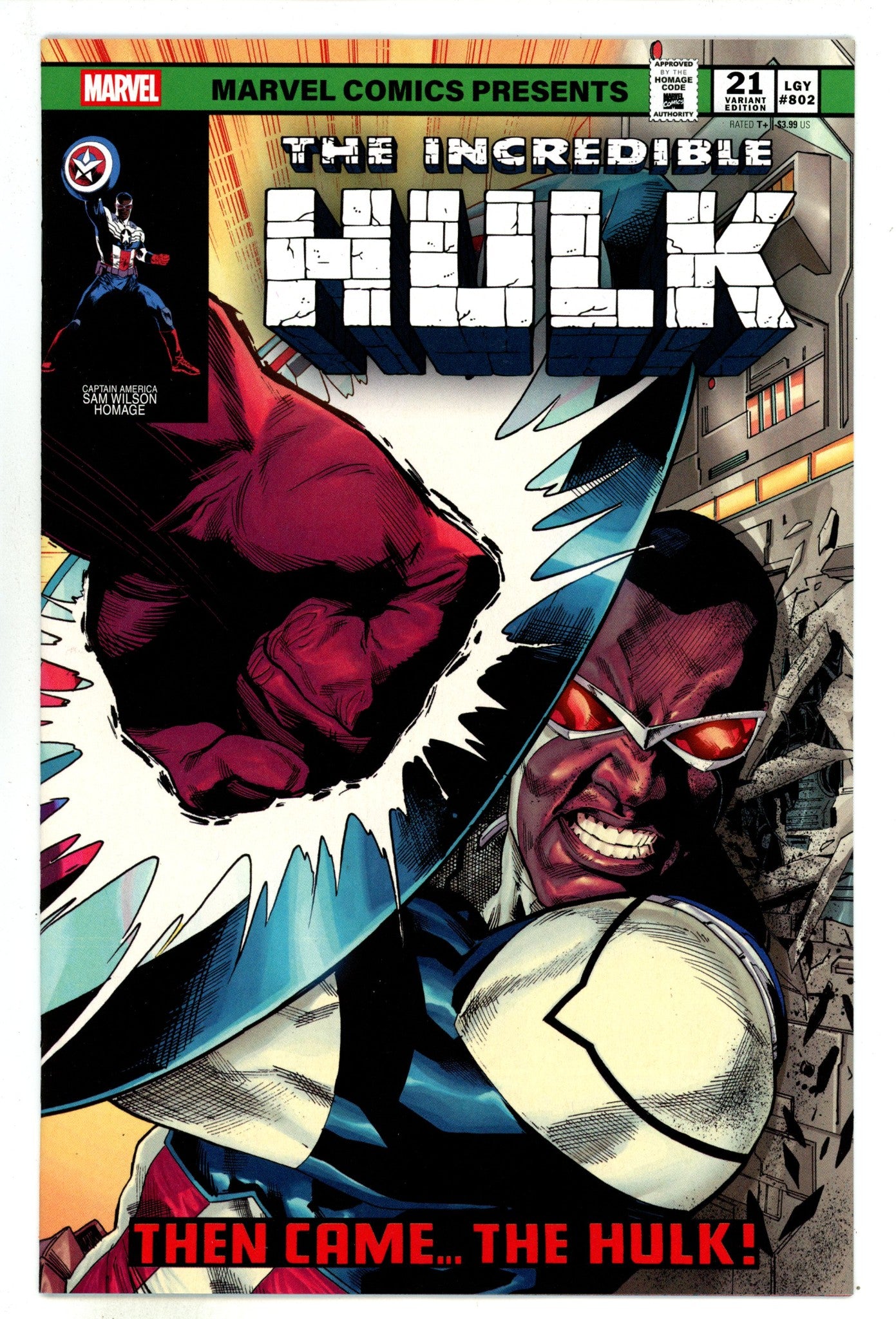 Incredible Hulk Vol 4 21 Shaw Homage Variant (2025)