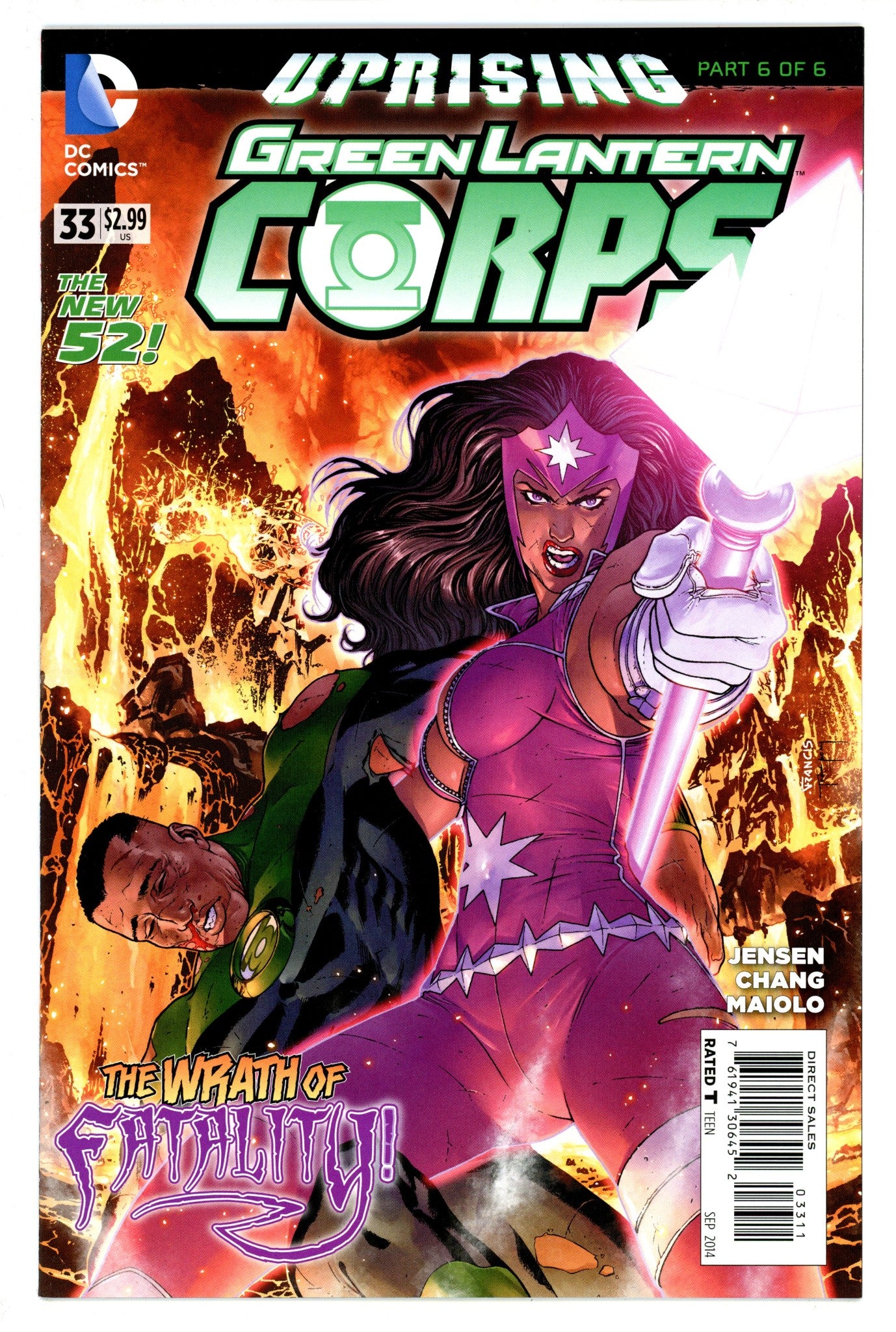 Green Lantern Corps Vol 2 33 High Grade (2014) 