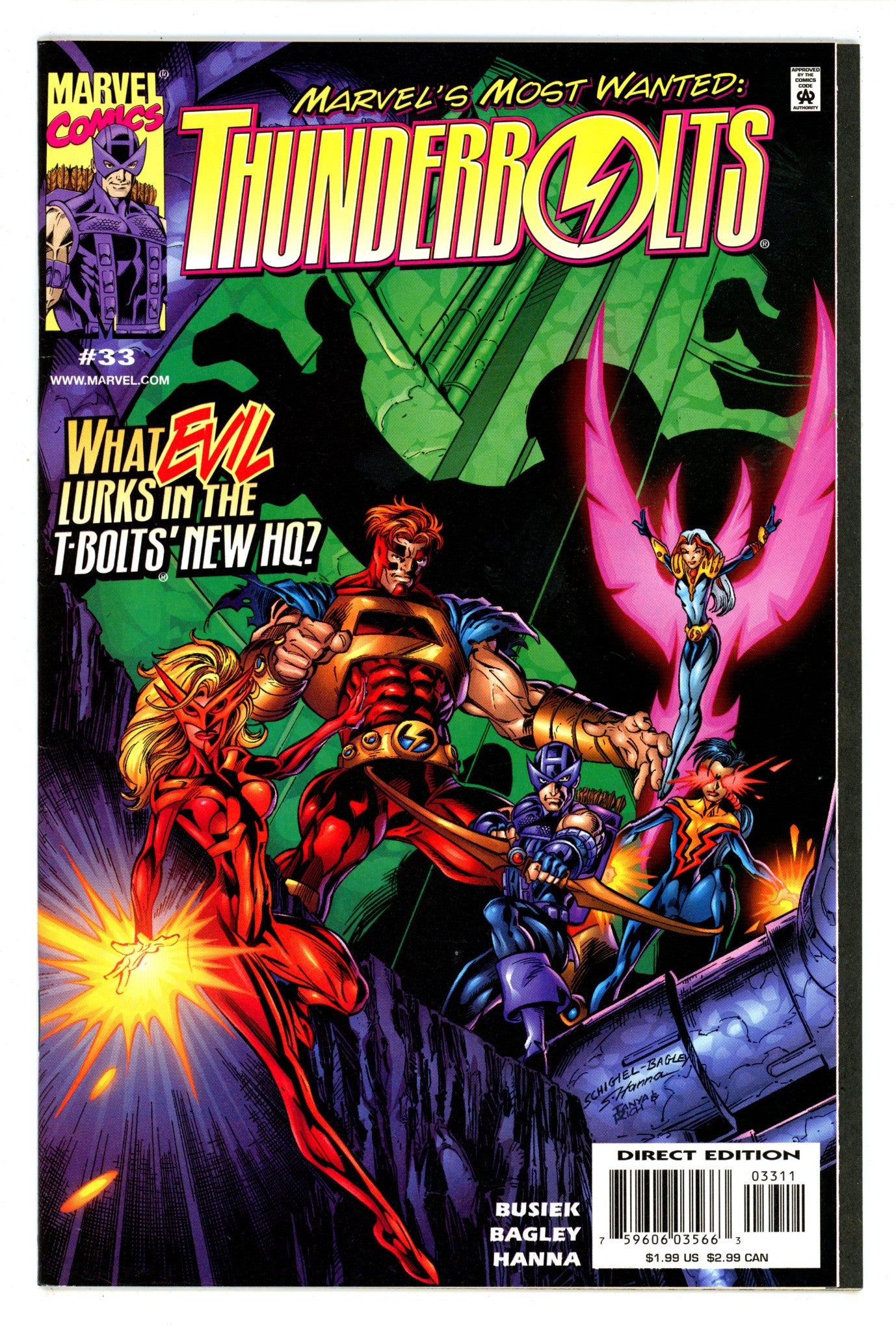 Thunderbolts Vol 1 33 High Grade (1999) 