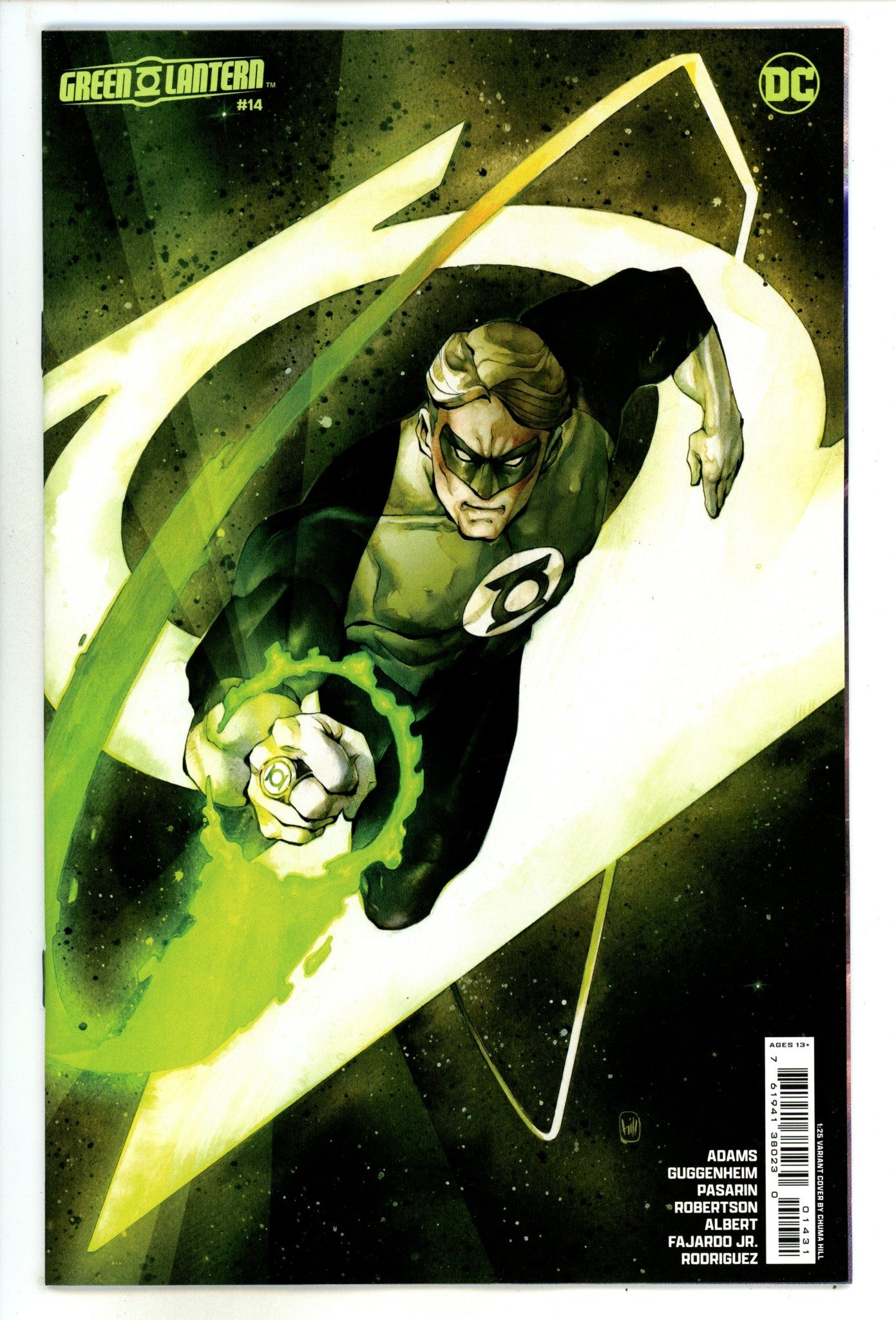 Green Lantern Vol 8 14 Hill Incentive Variant NM+ (2024)