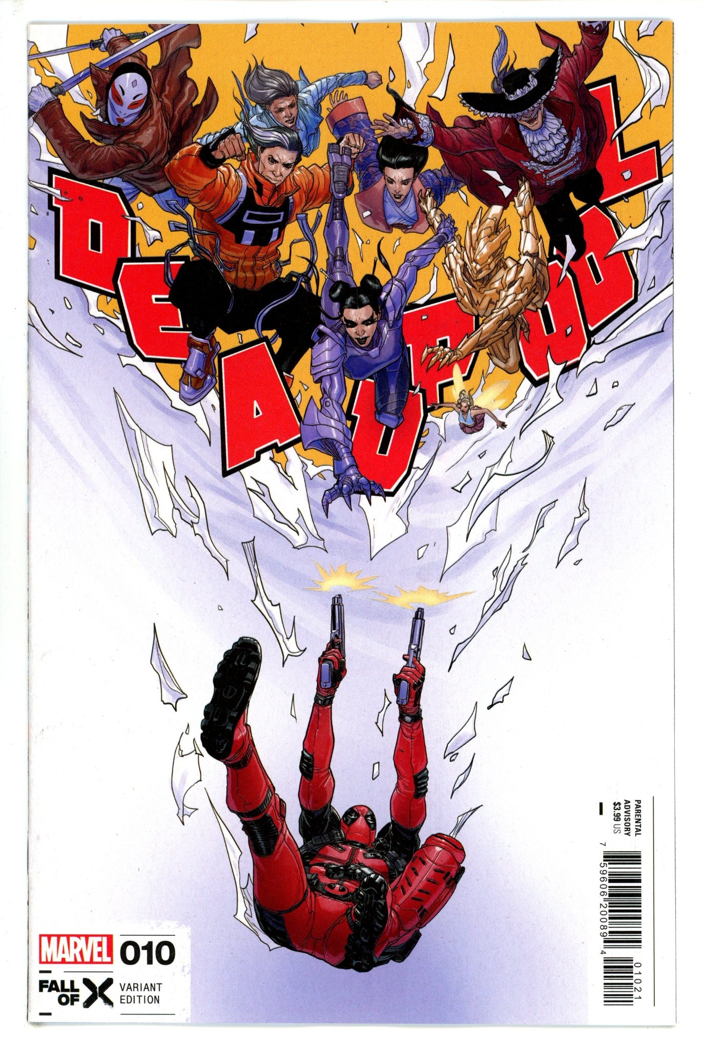 Deadpool Vol 8 10 Woods Variant (2023)