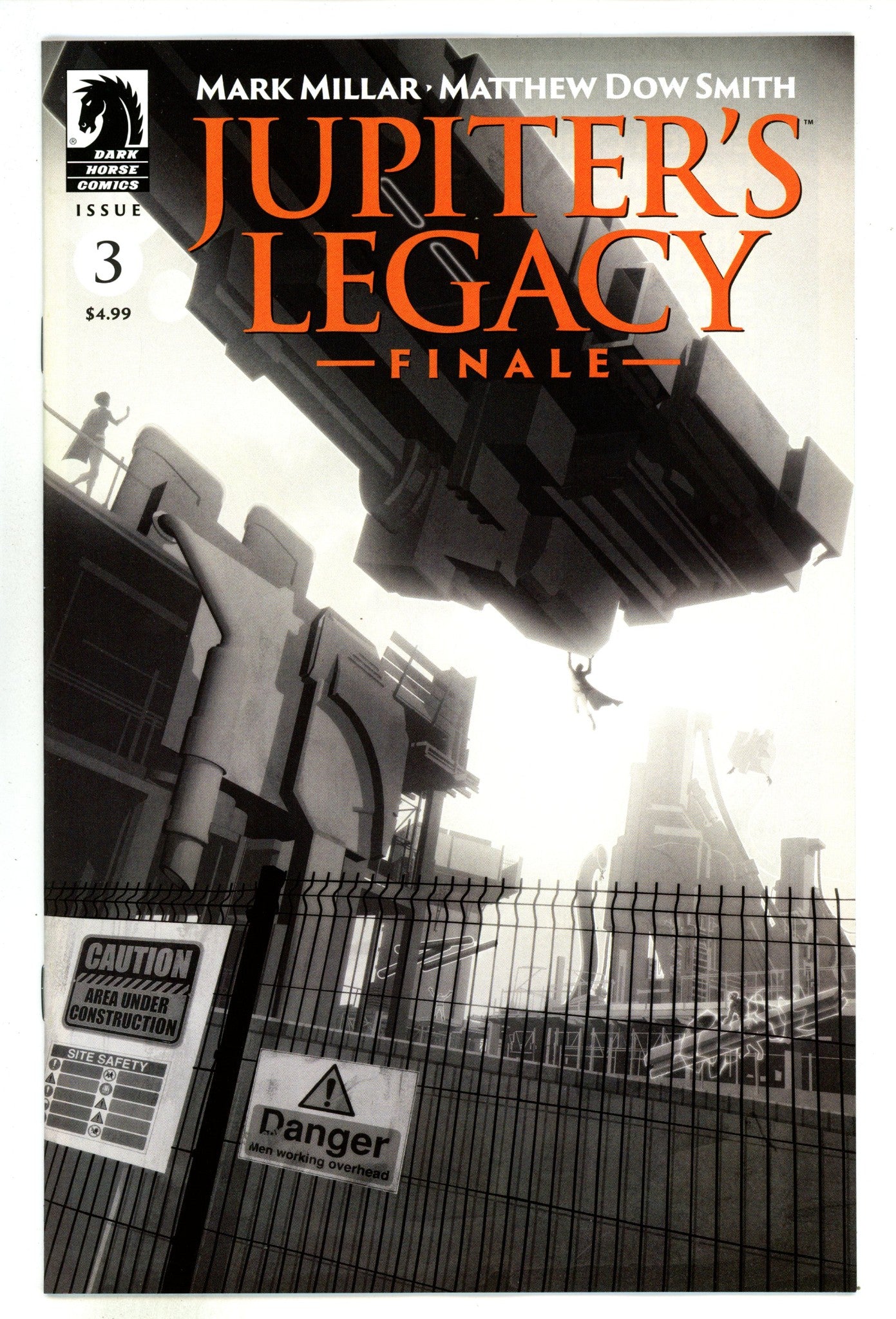 Jupiter's Legacy: Finale 3 Carter B&W Variant (2025)