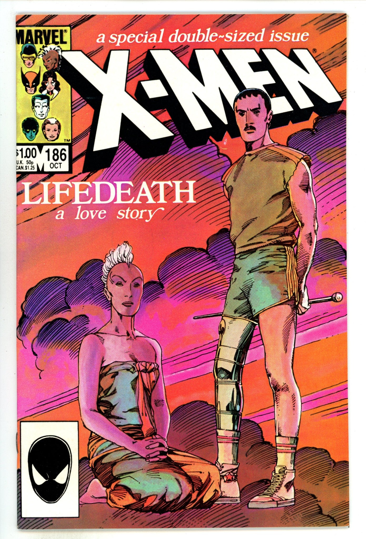 The Uncanny X-Men Vol 1 186 Mid Grade (1984) 