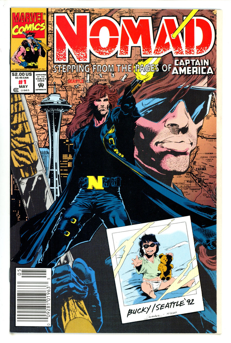 Nomad Vol 2 1 Newsstand (1988)