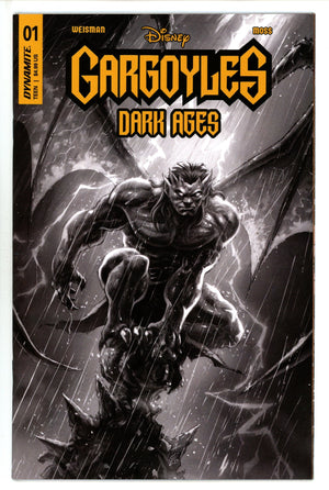 Gargoyles Dark Ages 1 Quah B&W Incentive Variant (2023)