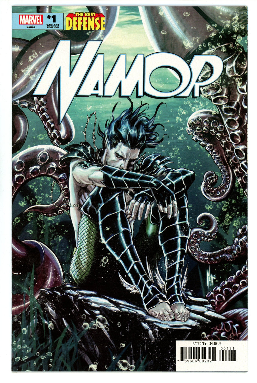 Namor: The Best Defense 1 NM (9.4) (2019) Checchetto Incentive Variant 