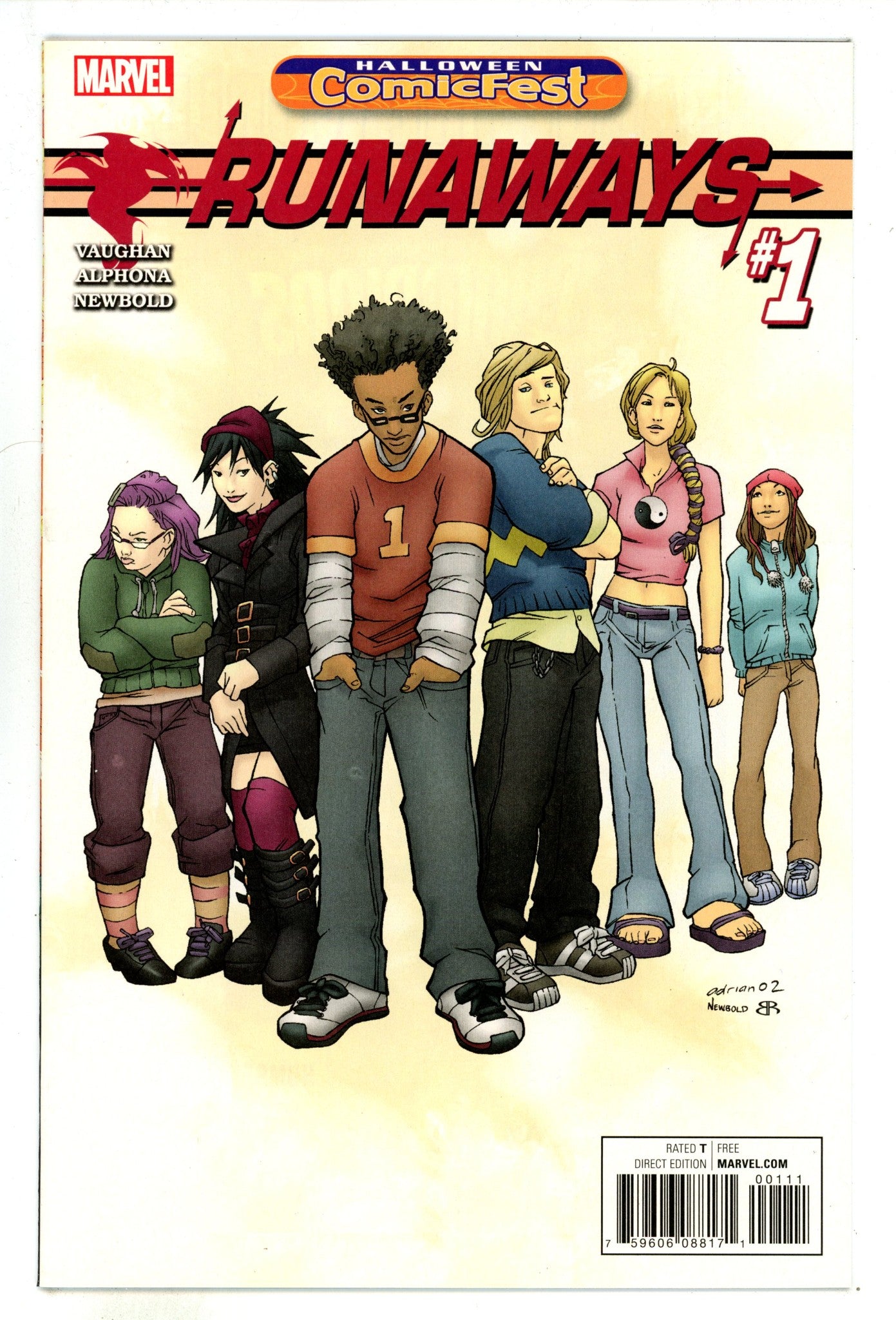 Runaways Halloween Comic Fest 2017 1 High Grade (2017) 