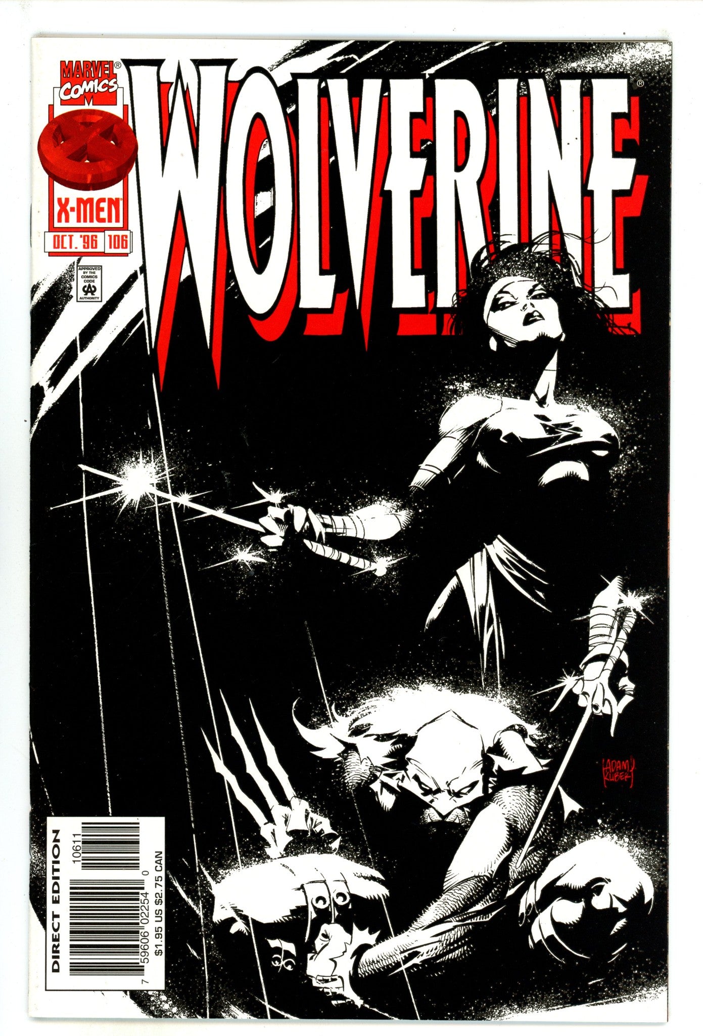 Wolverine Vol 2 106 NM- (9.2) (1996) 