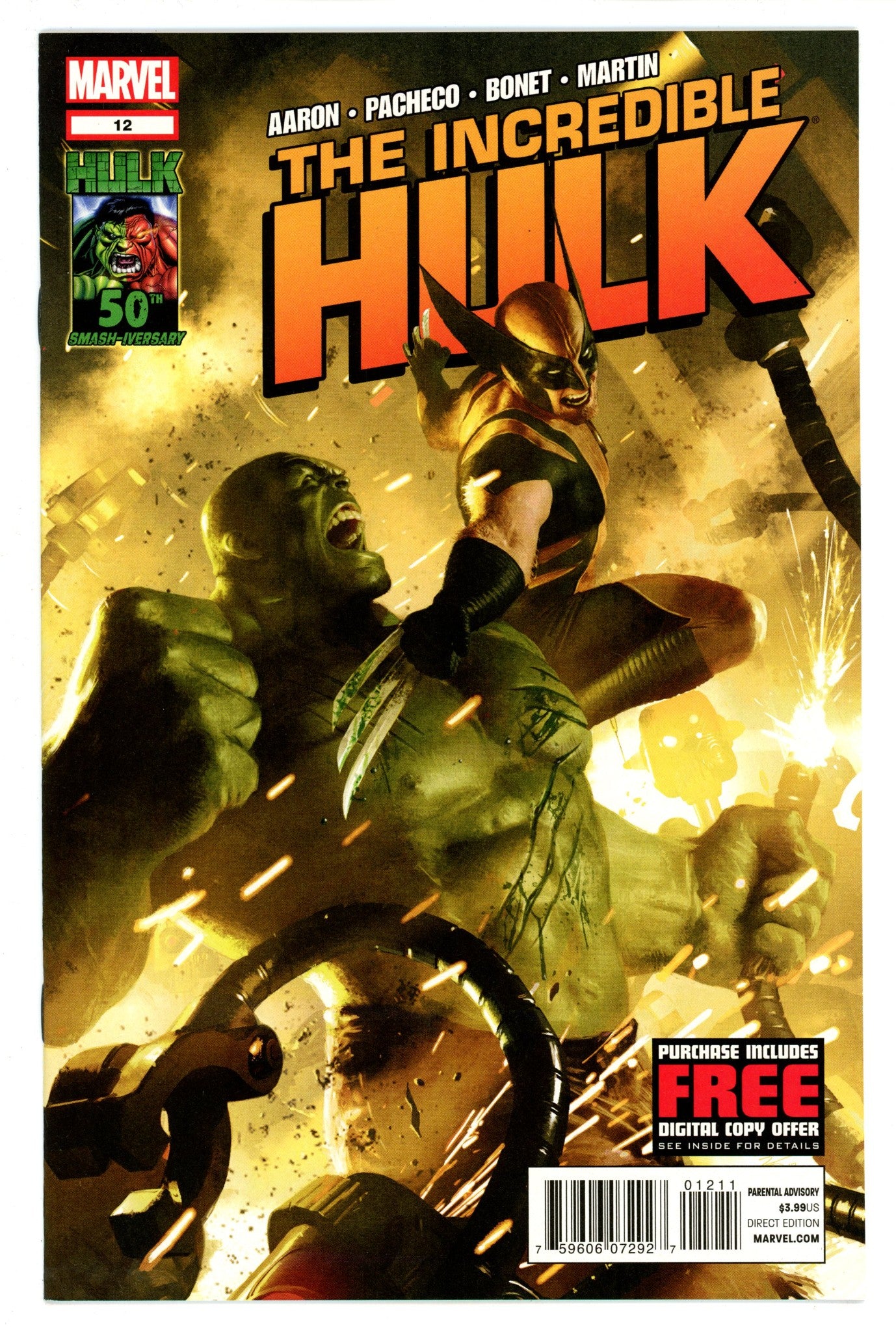 The Incredible Hulk Vol 3 12 High Grade (2012) 