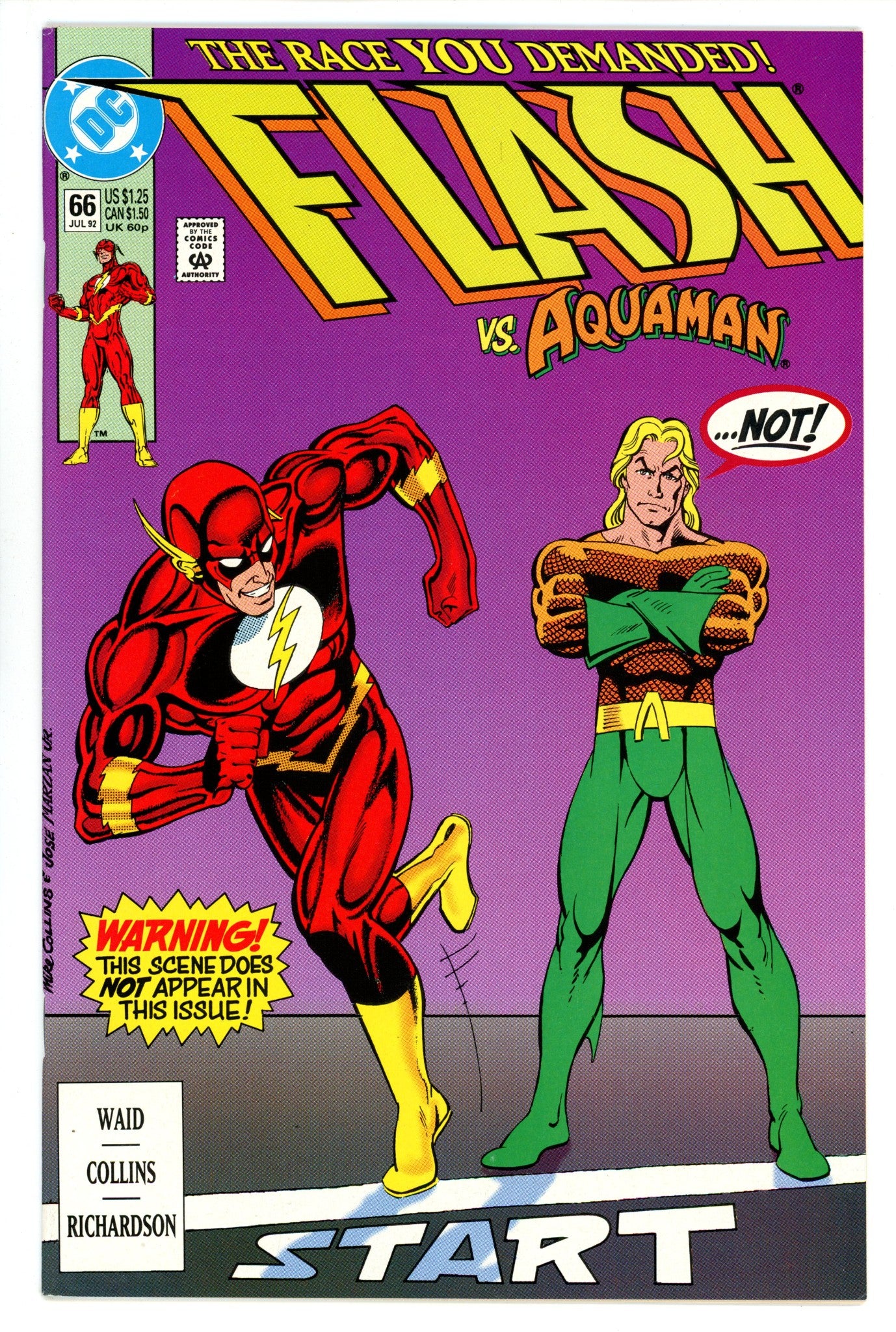 Flash Vol 2 66 Mid Grade (1992) 