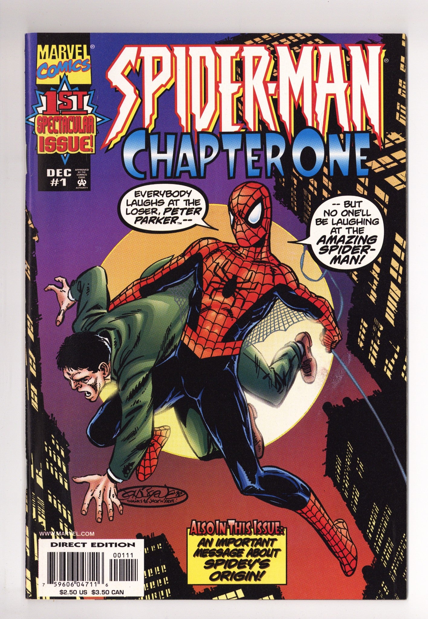 Spider-Man: Chapter One 1 Mid Grade (1998) 