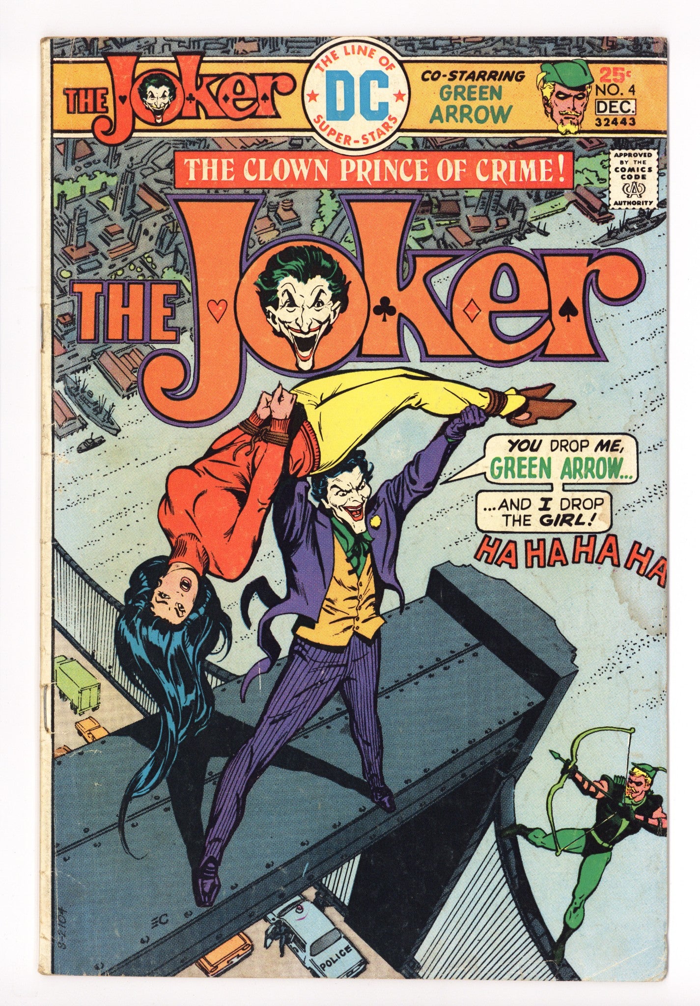The Joker Vol 1 4 VG- (3.5) (1975) 